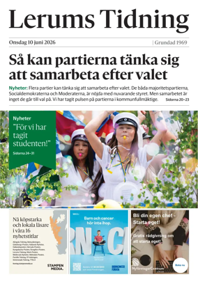 Cover of Lerums Tidning
