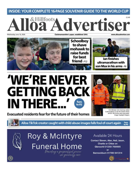 Cover of Alloa Advertiser