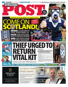 Cover of Ayrshire Post (Carrick)