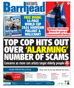 Cover of Barrhead News
