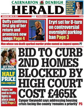 Cover of Caernarfon Herald