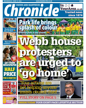 Cover of Crewe Chronicle