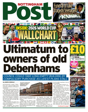 Cover of Nottingham Post