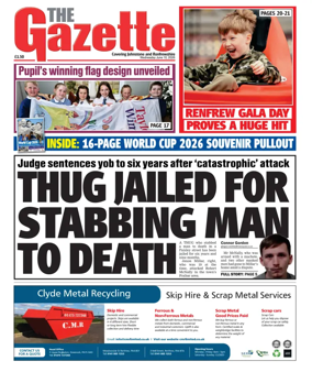 Cover of The Gazette (Scotland)