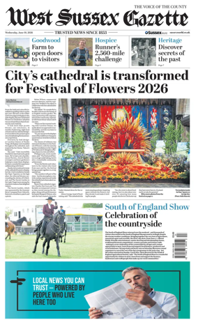 Cover of West Sussex Gazette