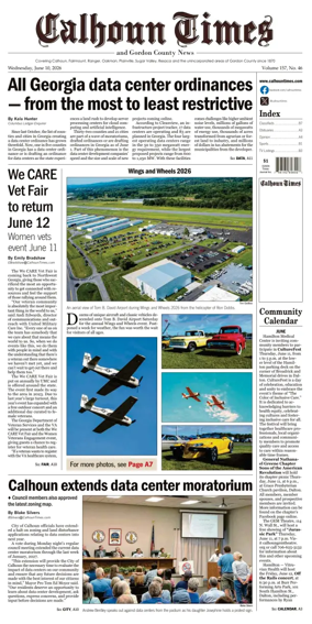 Cover of Calhoun Times
