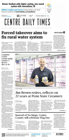 Cover of Centre Daily Times