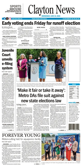 Cover of Clayton News