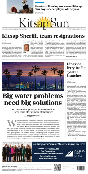 Cover of Kitsap Sun