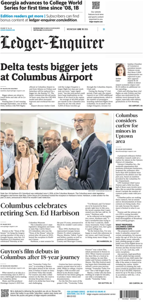 Cover of Ledger-Enquirer