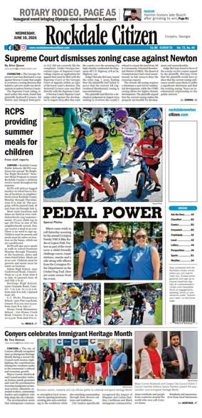 Cover of Rockdale Citiizen