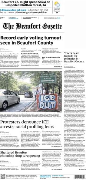 Cover of The Beaufort Gazette