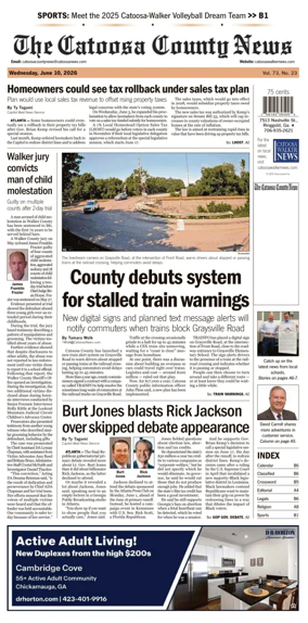Cover of The Catoosa County News