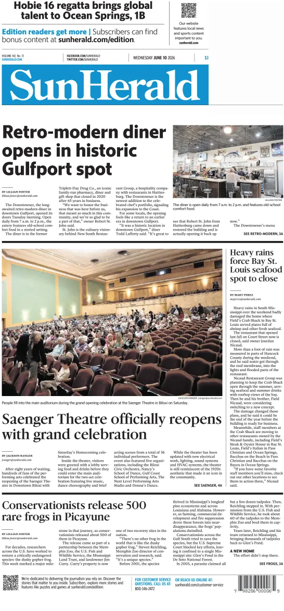 Cover of The Sun Herald