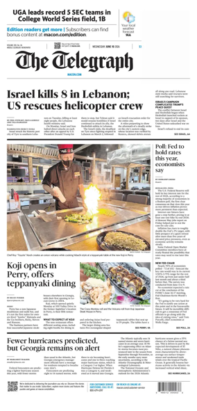 Cover of The Telegraph (Macon)