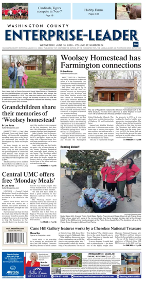 Cover of Washington County Enterprise-Leader