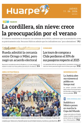 Cover of Diario Huarpe
