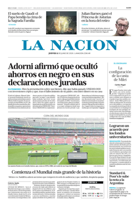 Cover of La Nacion