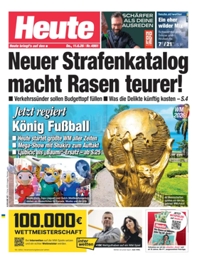 Cover of Heute - Niederosterreich Ausgabe