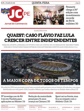 Cover of Jornal do Commercio