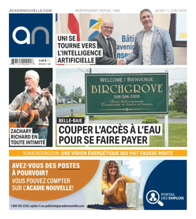 Cover of Acadie Nouvelle