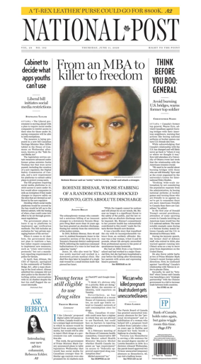 Cover of National Post - (National Edition)