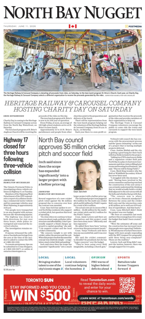 Cover of North Bay Nugget