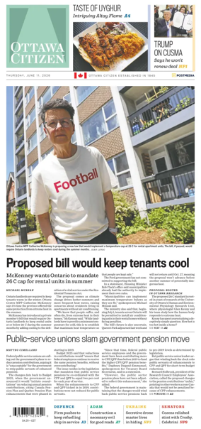 Cover of Ottawa Citizen