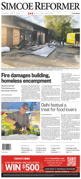 Cover of Simcoe Reformer