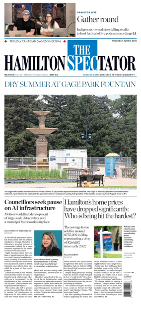 Cover of The Hamilton Spectator