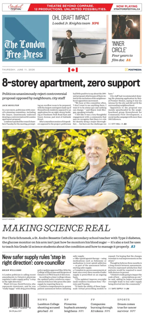 Cover of The London Free Press