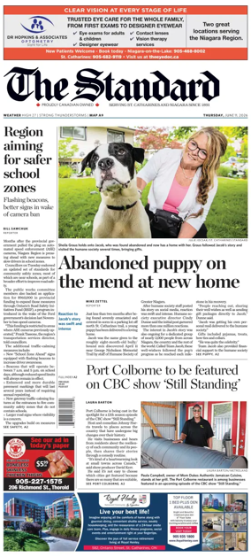 Cover of The Standard (St. Catharines)