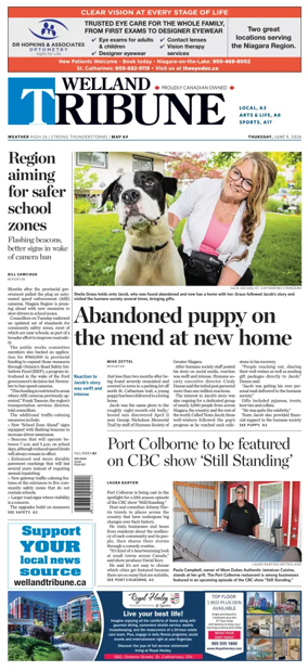 Cover of The Welland Tribune