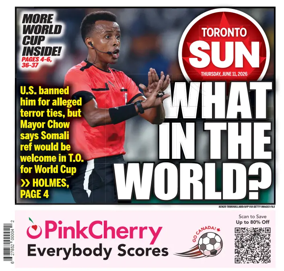 Cover of Toronto Sun