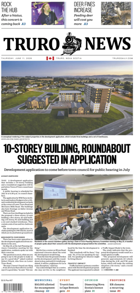 Cover of Truro News