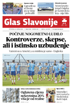 Cover of Glas Slavonije