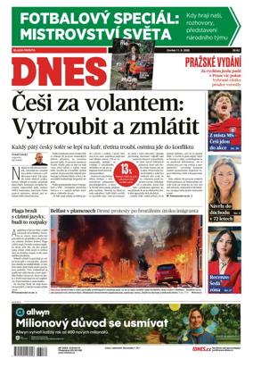 Cover of Dnes Prague Edition
