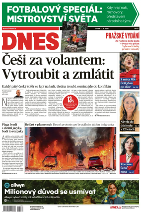 Cover of MF DNES