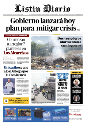 Cover of Listin Diario