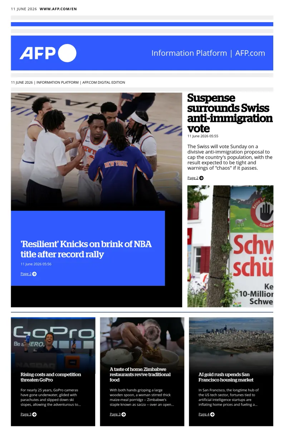 Cover of AFP English