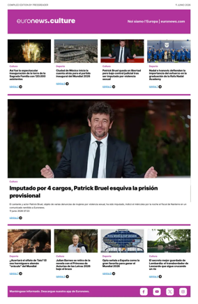 Cover of Euronews Culture and Sport (Spanish) Compiled Edition