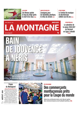 Cover of La Montagne (Montlucon)
