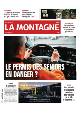 Cover of La Montagne (Riom)