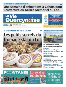 Cover of La Vie Quercynoise