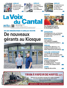 Cover of La Voix du Cantal