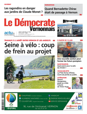 Cover of Le Democrate Vernonnais
