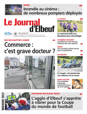 Cover of Le Journal d'Elbeuf