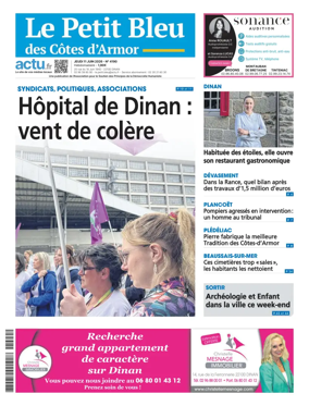 Cover of Le Petit Bleu