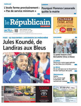 Cover of Le Republicain (Sud-Gironde)