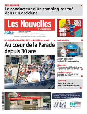 Cover of Les Nouvelles - L'Echo Flechois (FL)
